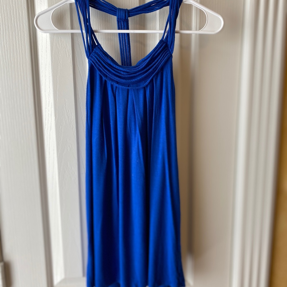 Blue Ella Moss. Size medium